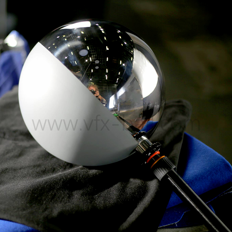25cm chrome grey ball vfx ball